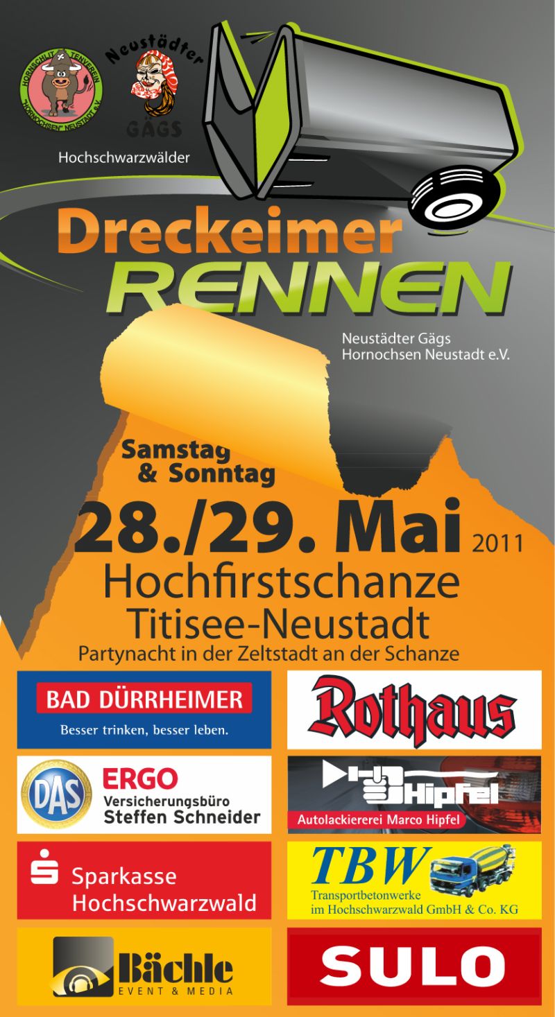 Das 1. Hochschwazrw�lder Dreckeimerrennen 2011